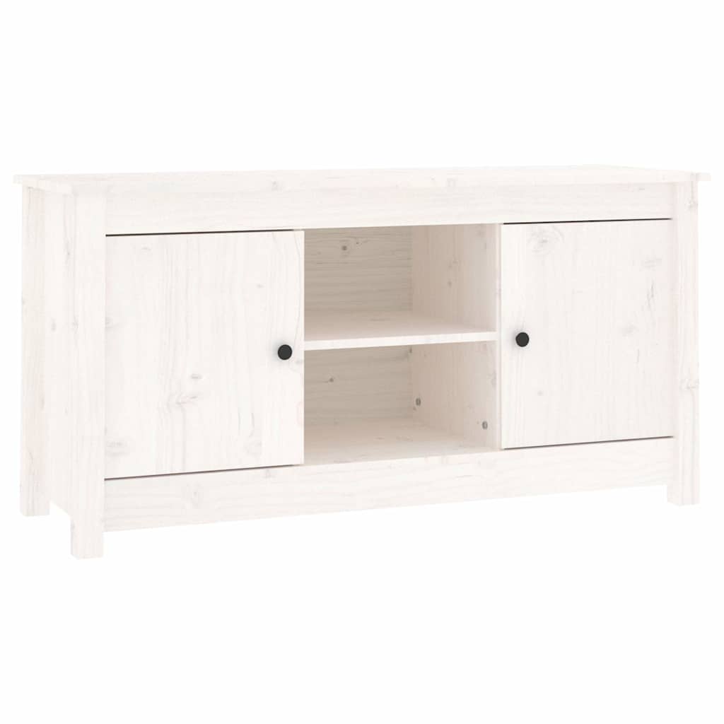 vidaXL Tv-meubel 103x36,5x52 cm massief grenenhout