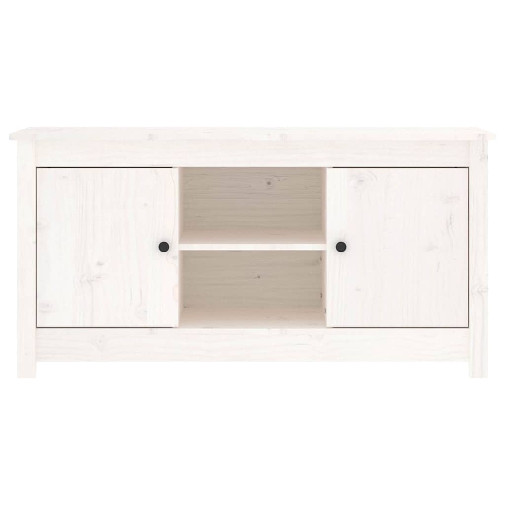 vidaXL Tv-meubel 103x36,5x52 cm massief grenenhout