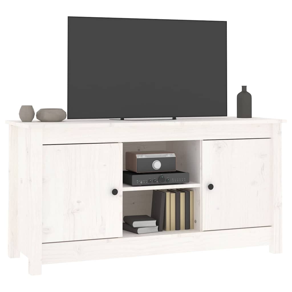 vidaXL Tv-meubel 103x36,5x52 cm massief grenenhout