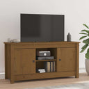 vidaXL Tv-meubel 103x36,5x52 cm massief grenenhout