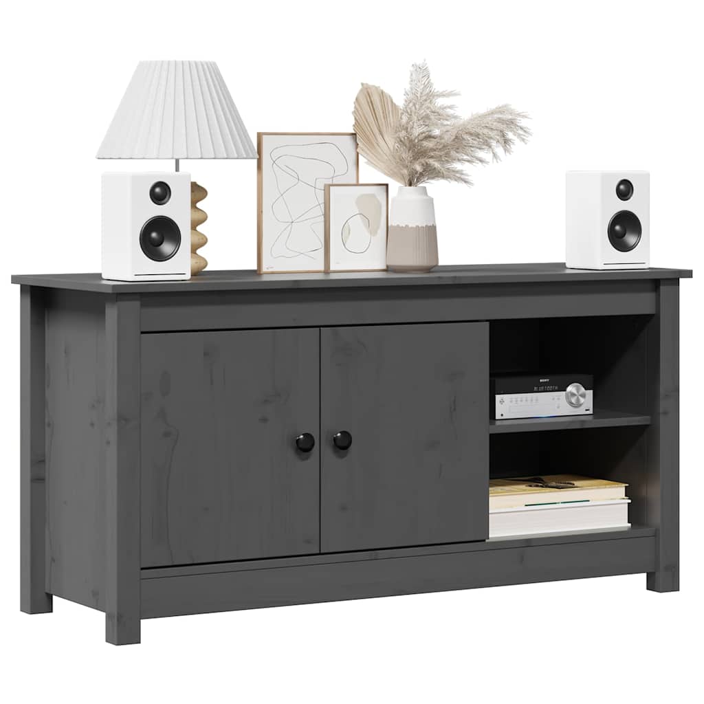 vidaXL TV Cabinet 103x36.5x52 cm Solid Pine Wood