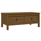 vidaXL Salontafel 100x50x40 cm massief grenenhout