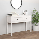 vidaXL Wandtafel 70x35x75 cm massief grenenhout