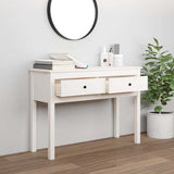 vidaXL Wandtafel 70x35x75 cm massief grenenhout