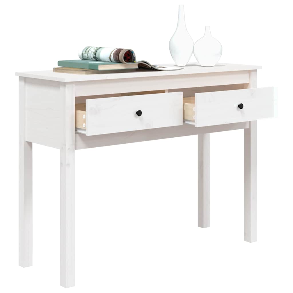 vidaXL Wandtafel 70x35x75 cm massief grenenhout