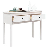 vidaXL Wandtafel 70x35x75 cm massief grenenhout