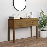 vidaXL Wandtafel 70x35x75 cm massief grenenhout