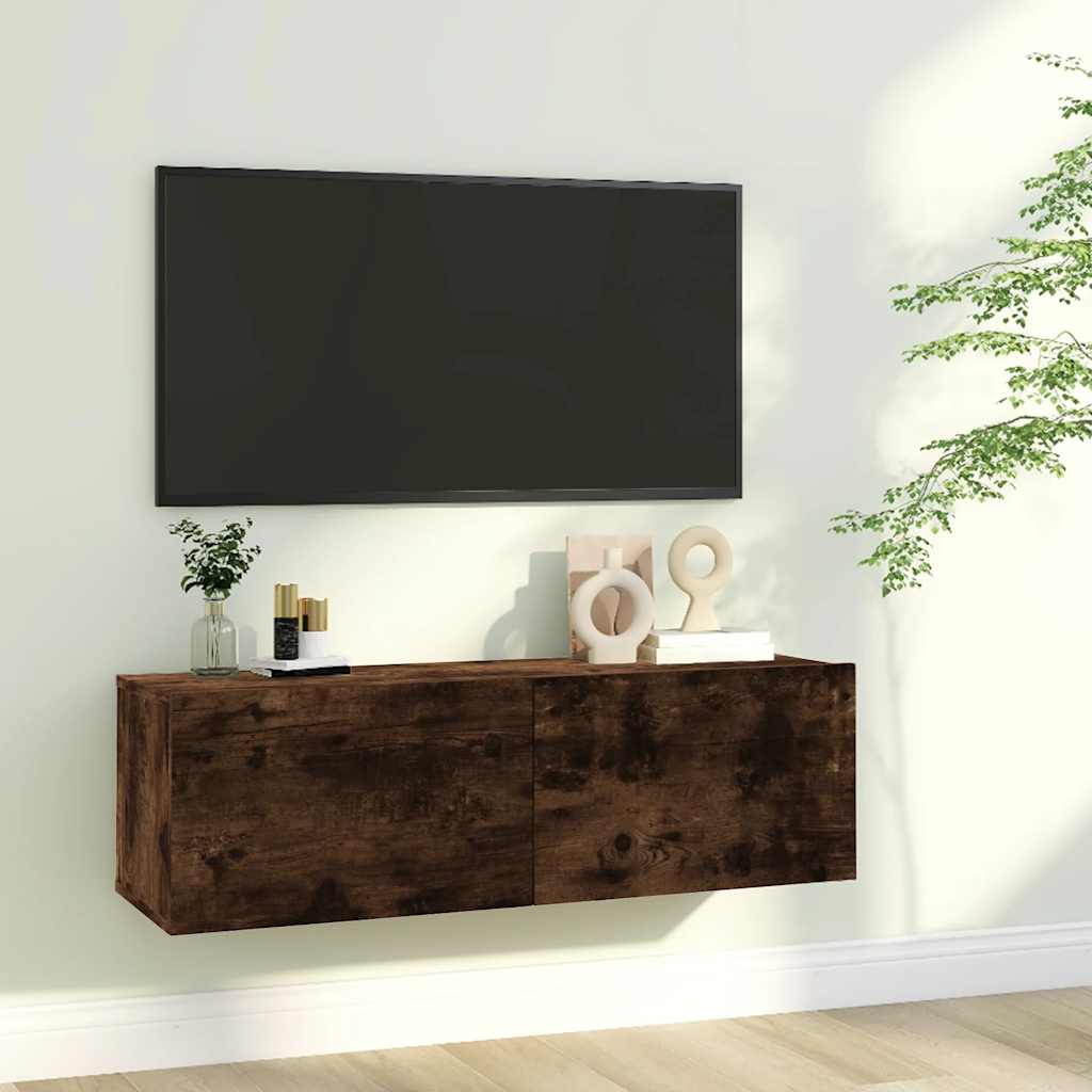 vidaXL Tv-meubel 80x30x30 cm bewerkt hout wit