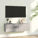 vidaXL Tv-meubel 80x30x30 cm bewerkt hout wit