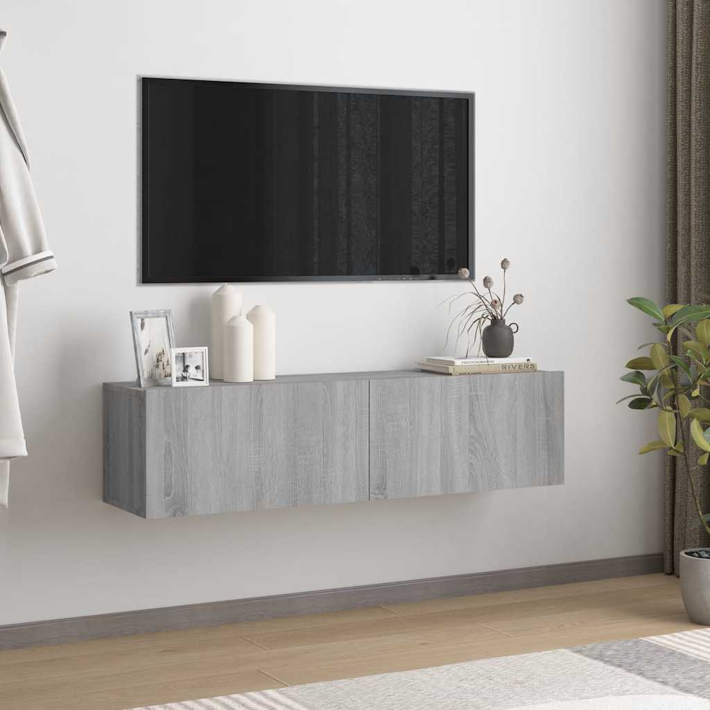 vidaXL Tv-meubel 80x30x30 cm bewerkt hout wit