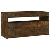 vidaXL Tv-meubel met LED-verlichting 120x35x40 cm wit