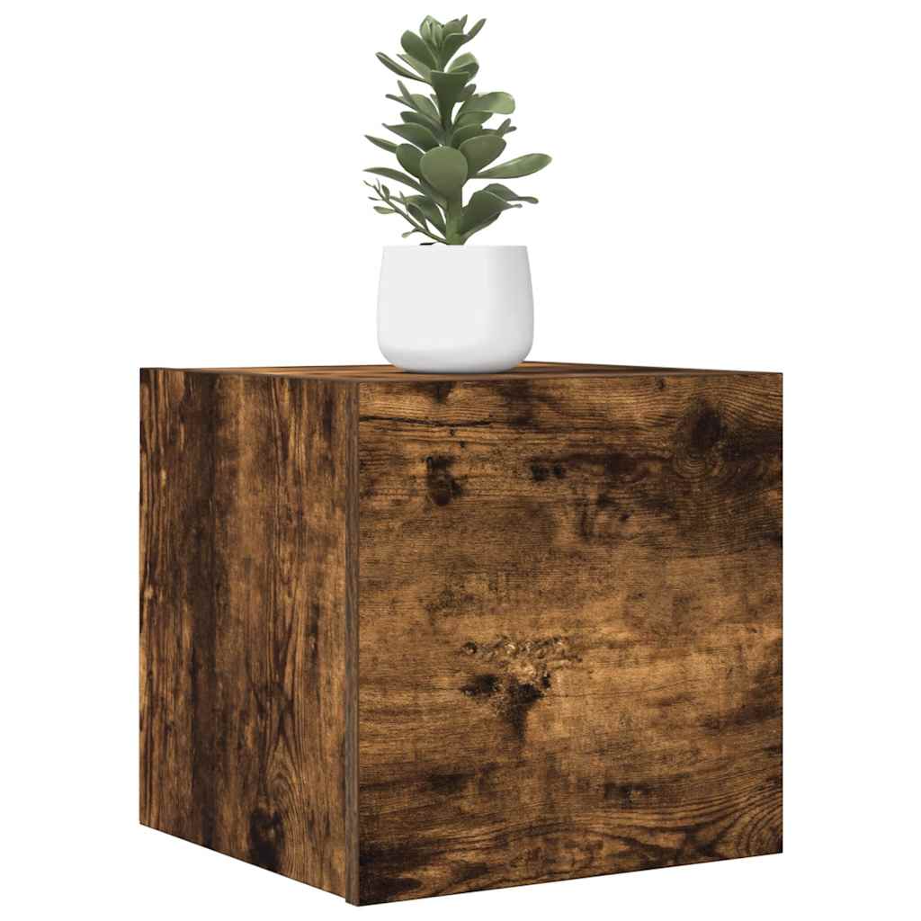 vidaXL TV Kast Oudhout 30,5 x 30 x 30 cm Bewerkt hout