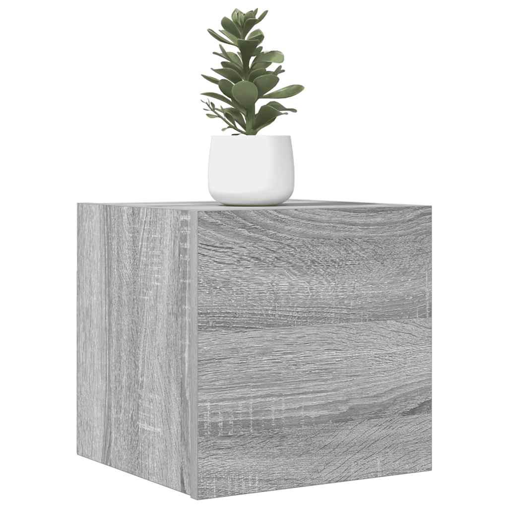 vidaXL TV Kast Oudhout 30,5 x 30 x 30 cm Bewerkt hout