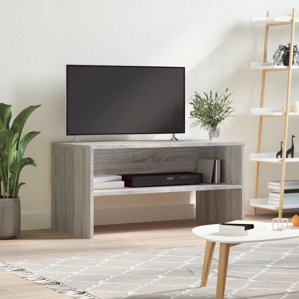 vidaXL Tv-meubel 80x40x40 cm bewerkt hout wit