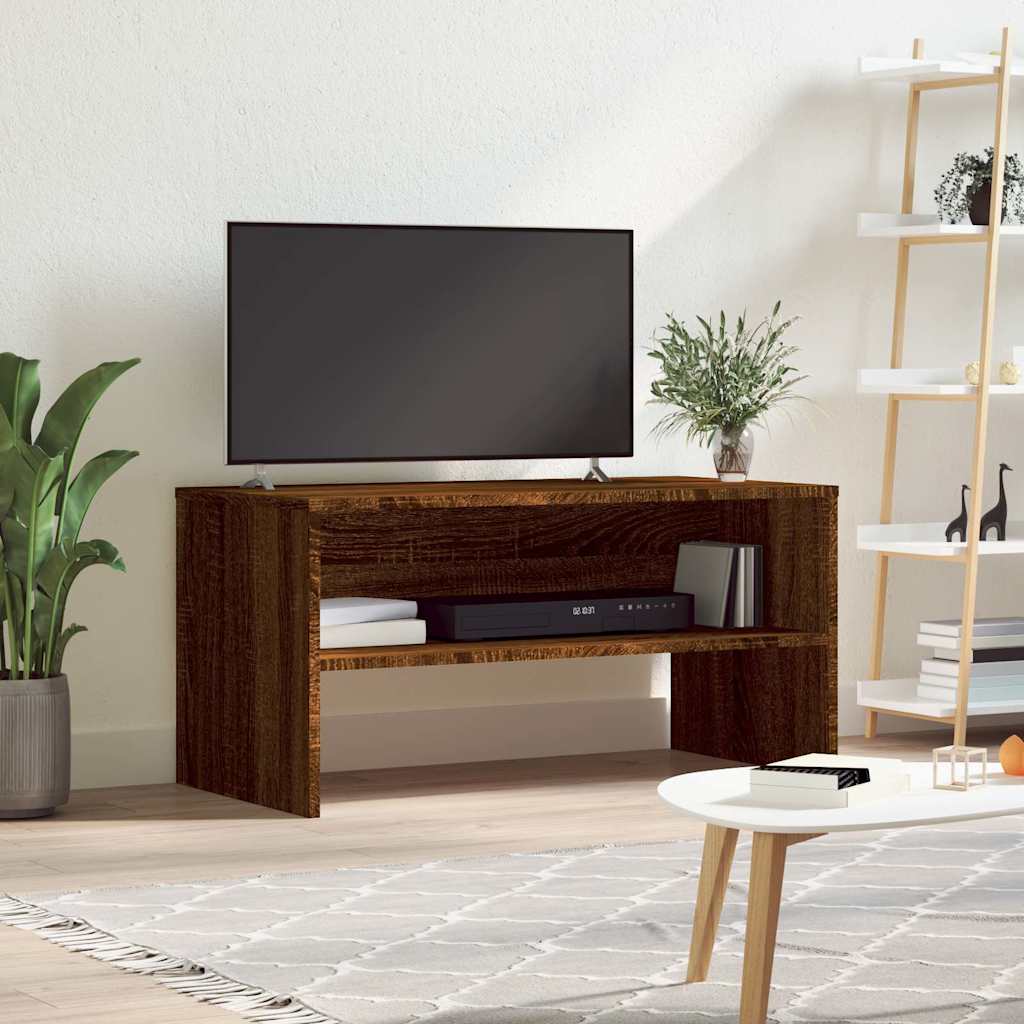 vidaXL Tv-meubel 80x40x40 cm bewerkt hout wit