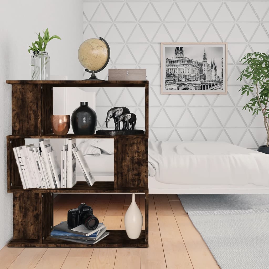 vidaXL Boekenkast/kamerscherm 80x24x96 cm bewerkt hout wit