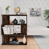 vidaXL Boekenkast/kamerscherm 80x24x96 cm bewerkt hout wit
