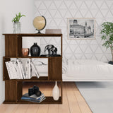 vidaXL Boekenkast/kamerscherm 80x24x96 cm bewerkt hout wit