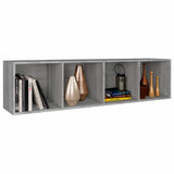vidaXL Boekenkast/tv-meubel 36x30x114 cm bewerkt hout wit