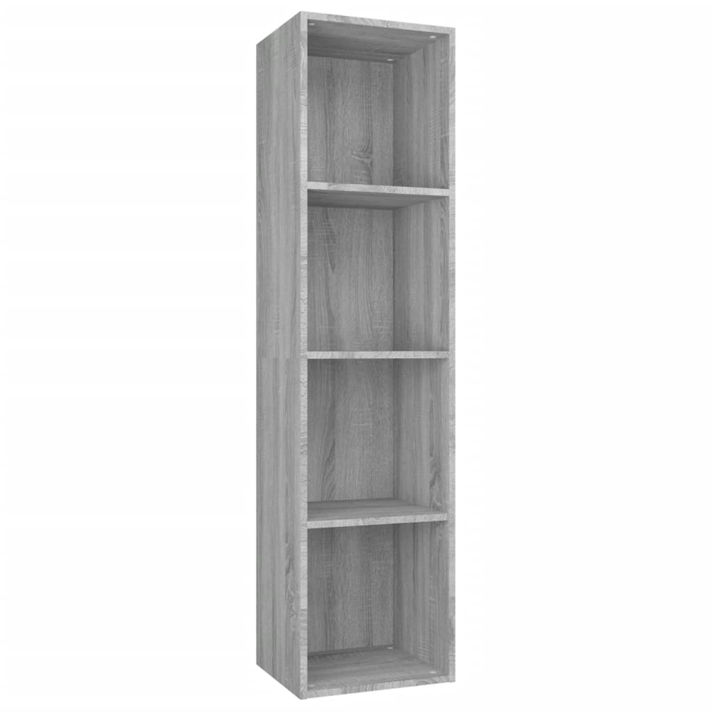 vidaXL Boekenkast/tv-meubel 36x30x114 cm bewerkt hout wit