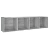 vidaXL Boekenkast/tv-meubel 36x30x114 cm bewerkt hout wit