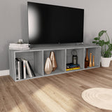 vidaXL Boekenkast/tv-meubel 36x30x114 cm bewerkt hout wit