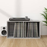 vidaXL Opbergbox voor LP's 71x34x36 cm bewerkt hout wit