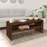 vidaXL Salontafel Wit 60 x 50 x 40 cm Bewerkt hout