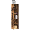 vidaXL Cd-kasten 2 st 21x16x93,5 bewerkt hout wit