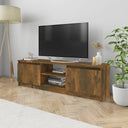 vidaXL Tv-meubel 120x30x35,5 cm bewerkt hout wit