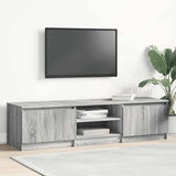 vidaXL Tv-meubel 140x40x35,5 cm bewerkt hout wit