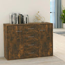 vidaXL Dressoir 88x30x65 cm bewerkt hout wit