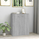 vidaXL Dressoir 60x30x75 cm bewerkt hout wit
