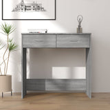 vidaXL Bureau 80x40x75 cm bewerkt hout wit