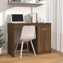 vidaXL Desk 100x50x76 cm engineered wood white