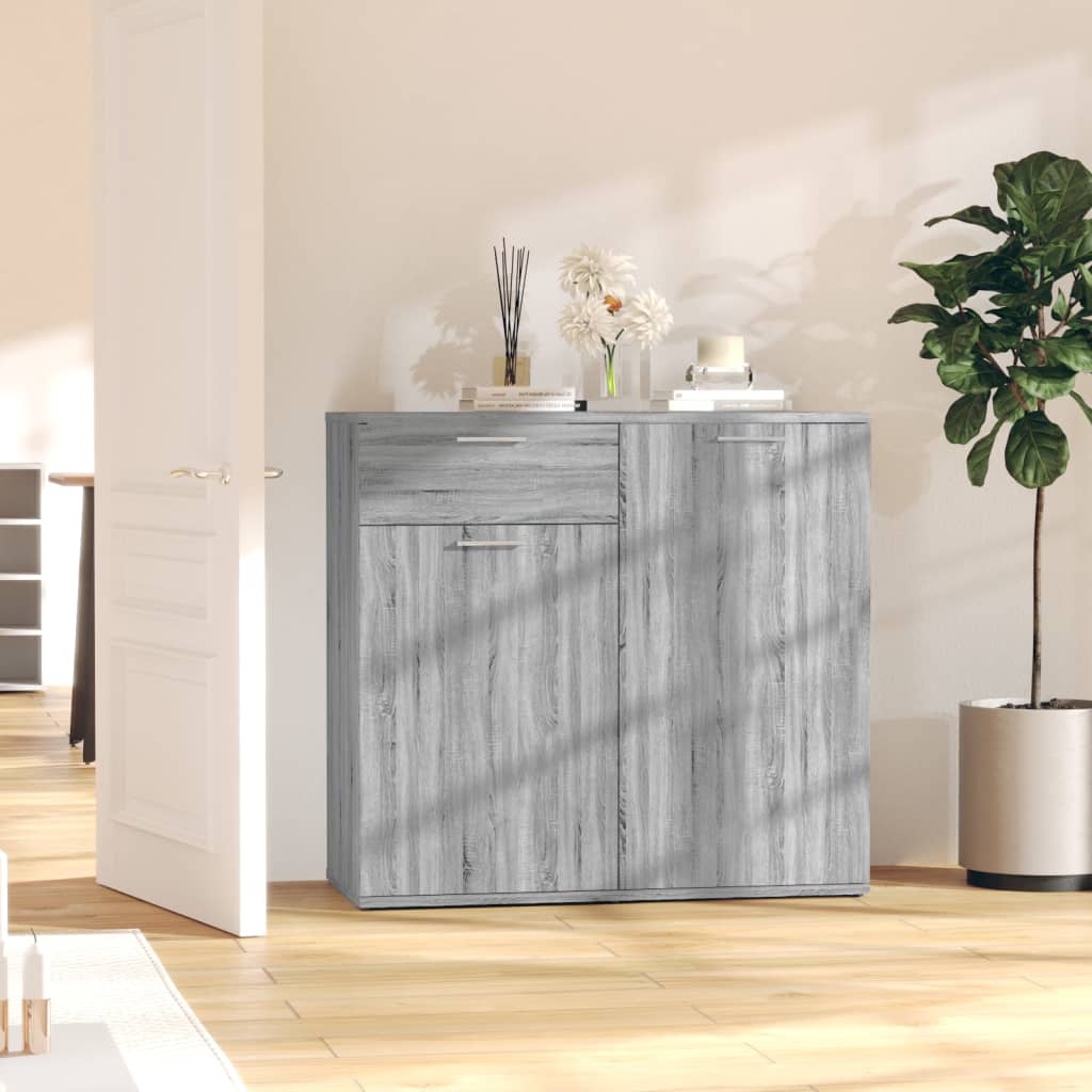 vidaXL Sideboard 160x36x75 cm engineered wood white