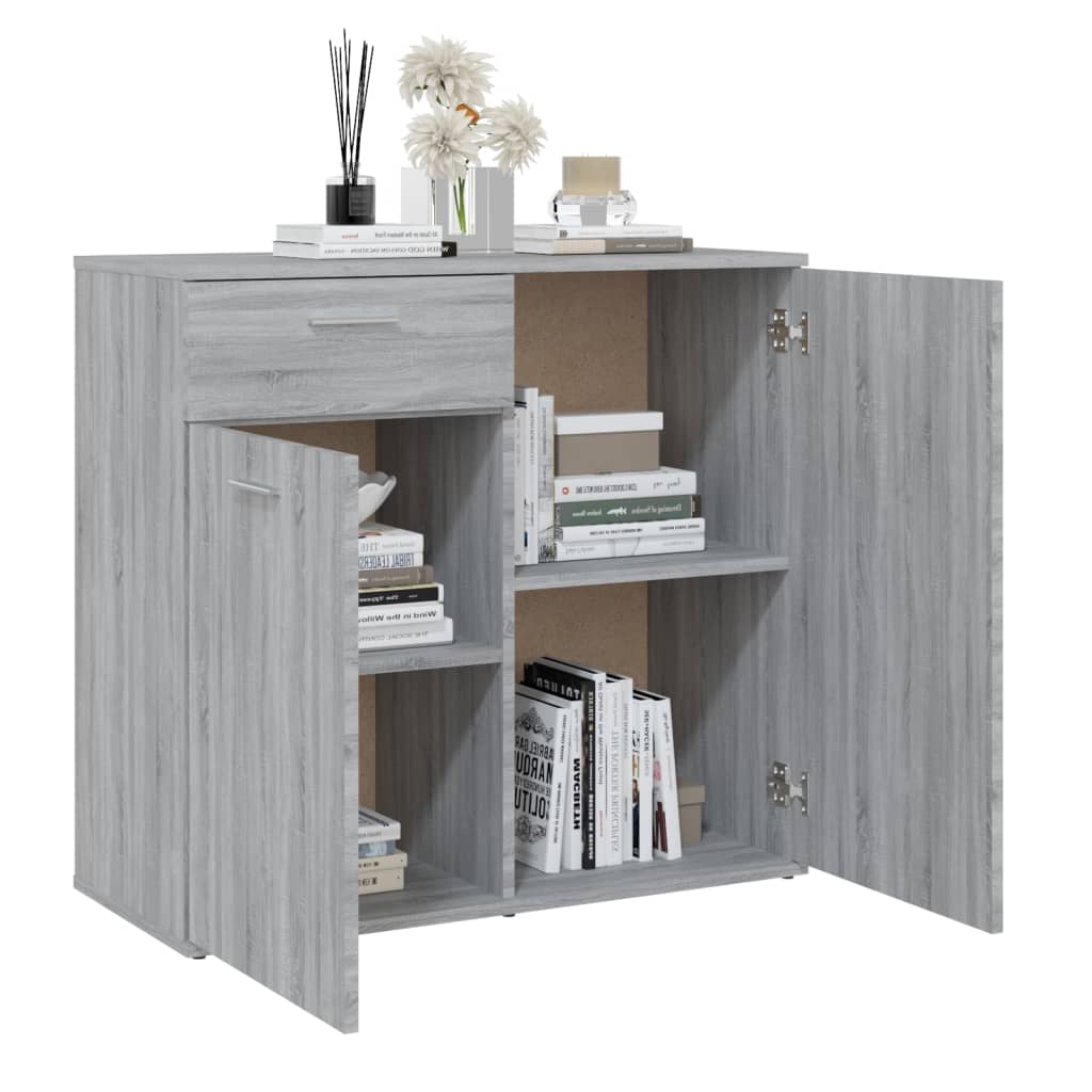 vidaXL Sideboard 160x36x75 cm engineered wood white