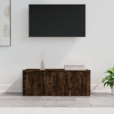 vidaXL Tv-meubel 80x34x30 cm bewerkt hout wit
