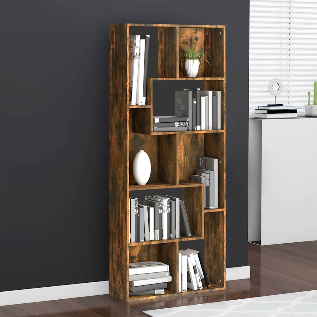 vidaXL Boekenkast 67x24x161 cm bewerkt hout wit
