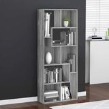 vidaXL Boekenkast 67x24x161 cm bewerkt hout wit