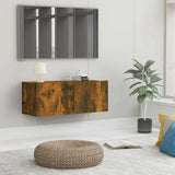 vidaXL Tv-meubels 2 st 80x30x30 cm bewerkt hout wit
