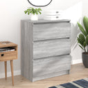 vidaXL Dressoir 60x35x76 cm bewerkt hout wit