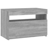 vidaXL Tv-meubel met LED-verlichting 120x35x40 cm wit