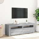 vidaXL Tv-meubel met LED-verlichting 120x35x40 cm wit