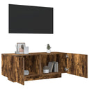 vidaXL Tv-meubel 100x35x40 cm bewerkt hout wit