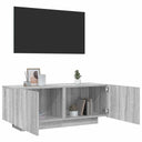 vidaXL Tv-meubel 100x35x40 cm bewerkt hout wit