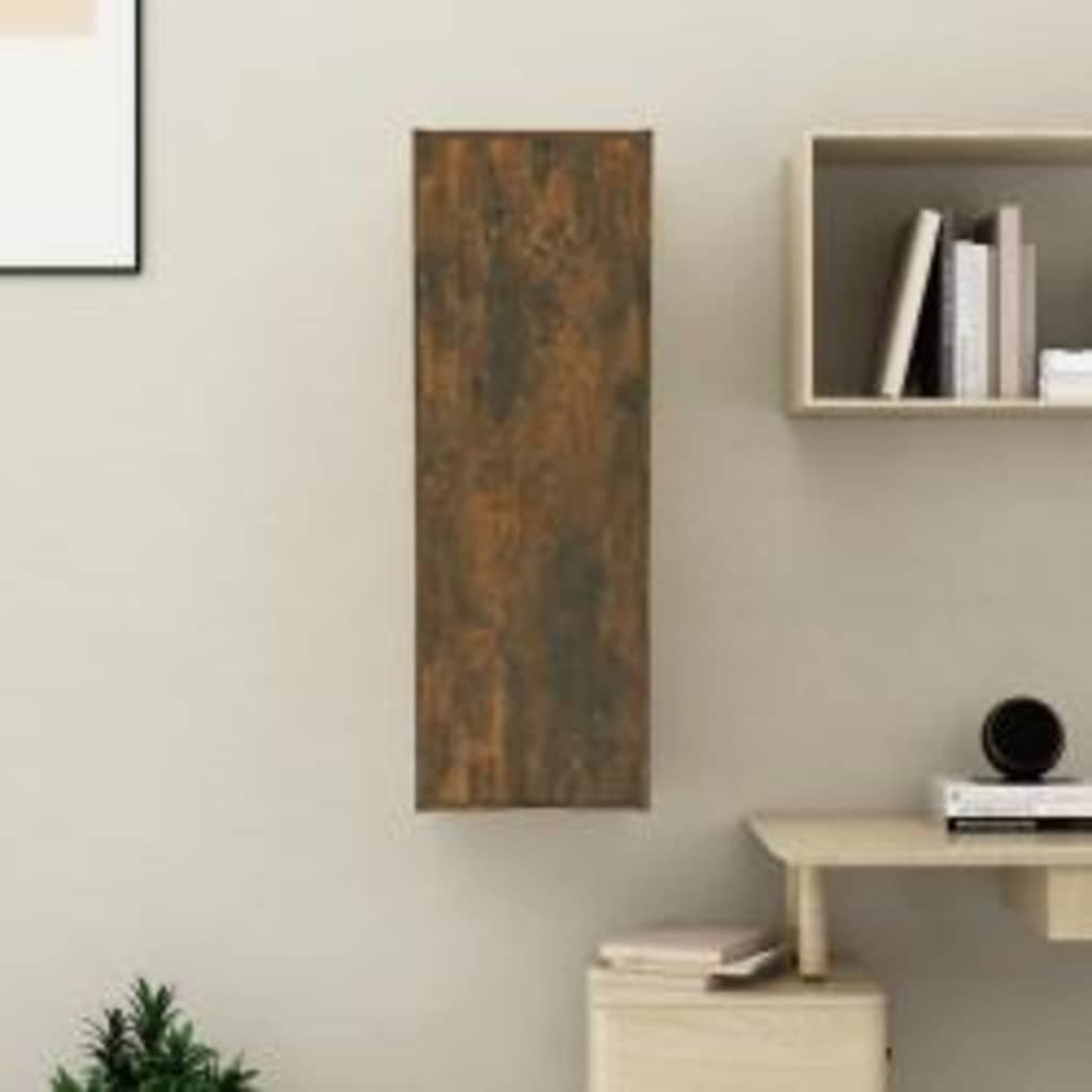 vidaXL Tv-meubel 30,5x30x60 cm bewerkt hout wit