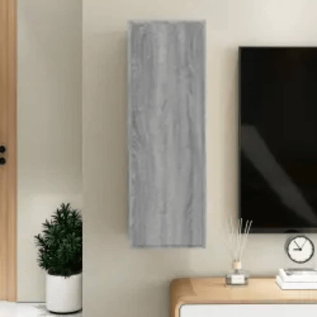 vidaXL Tv-meubel 30,5x30x60 cm bewerkt hout wit
