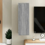 vidaXL Tv-meubel 30,5x30x60 cm bewerkt hout wit