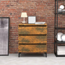 vidaXL Dressoir 60x35x69 cm spaanplaat wit